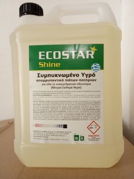 Ecostar Shine απορρυπαντικό πλυντηρίου πιάτων - ποτηριών 5 lt